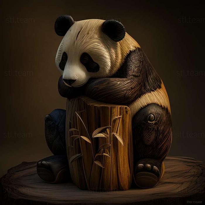 3D модель Pandaloidea (STL)